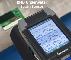 strain-sensor-web wireless passive RFID strain gauge