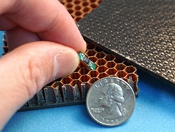 Carbon Fiber Embedded RFID Sensor LF RFID passive wireless sensor transmits through carbon fiber