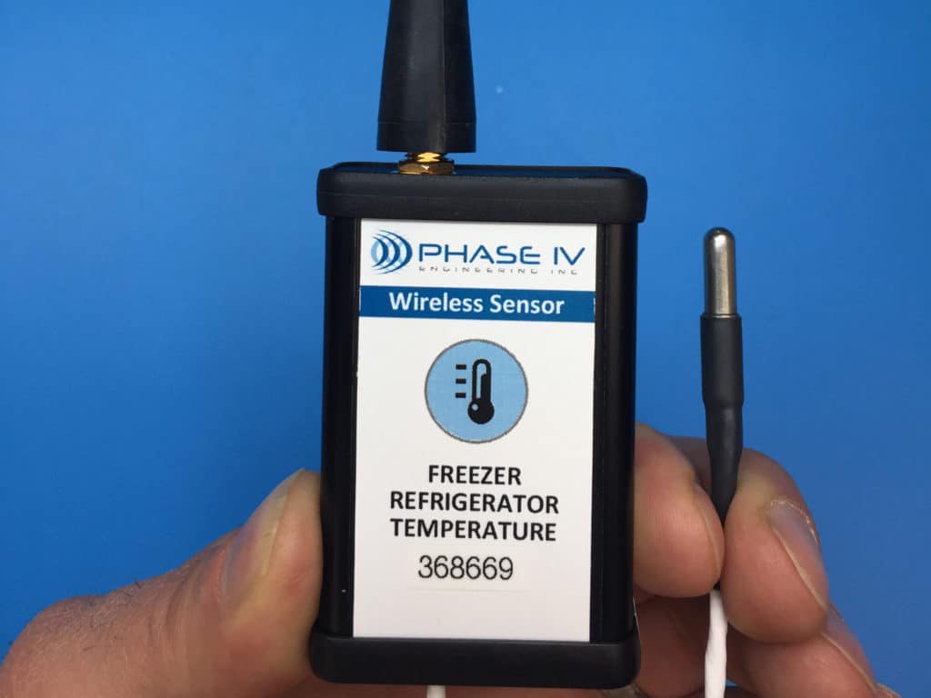 Refrigerator & Freezer Monitor Wireless Temperature Sensor with Tethered Probe and Thermal