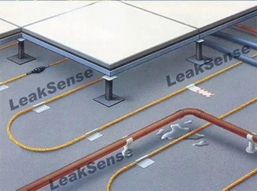 rope water detector cable sample layout