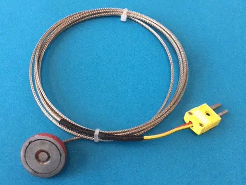 magnetic attachemnt for k-type thermocouple for wireless temperature sensor