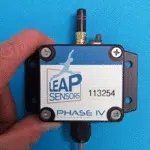 Wireless sensor with industrial metal enclosure and external antenna