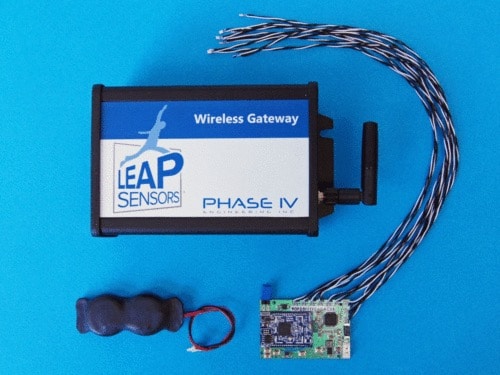 rtd sensor with gateway and 9 wires from sensors to board Leap Sensors