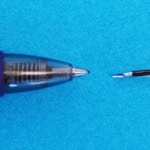 rtd sensor side view with pen