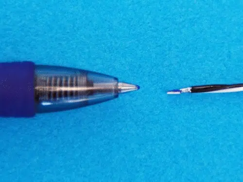 rtd sensor side view with pen