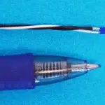rtd sensor top view with pen