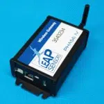 wireless sensor gateway from leap sensors angle view showing end