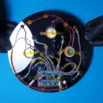 wireless temperature sensor for silicon wafer fab