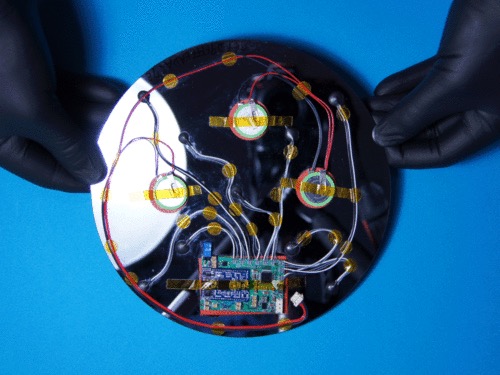 wireless temperature sensor for silicon wafer fab