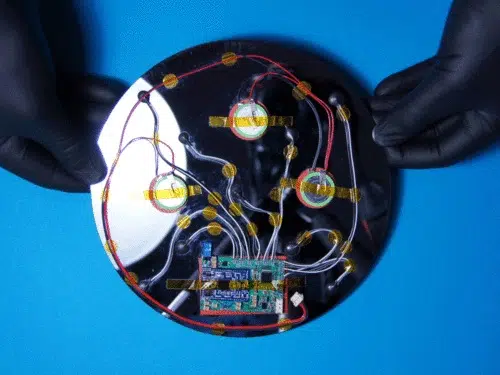 wireless temperature sensor for silicon wafer fab