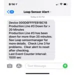 wireless sensor production counter and downtime timer