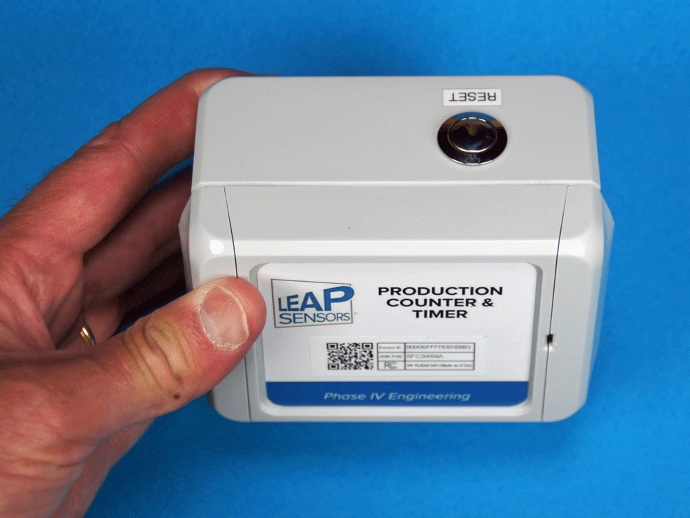 Production Line Counter Wireless Sensor with Downtime Monitoring