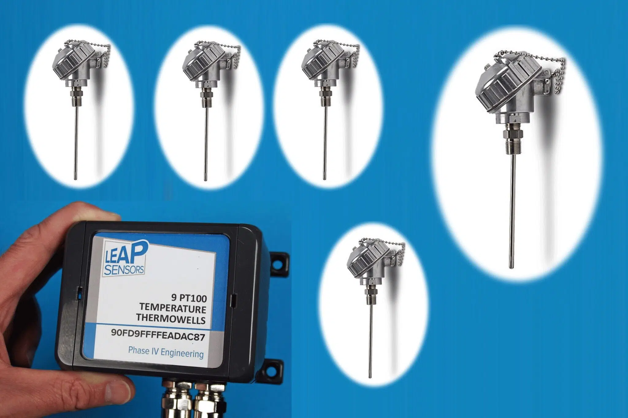 Temperature sensors for industrial purpose