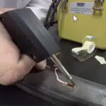 wireless strain sensor gauge spot welder