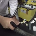 wireless strain sensor gauge spot welding