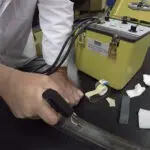 wireless strain sensor gauge spot welding