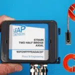 wireless axial strain sensor