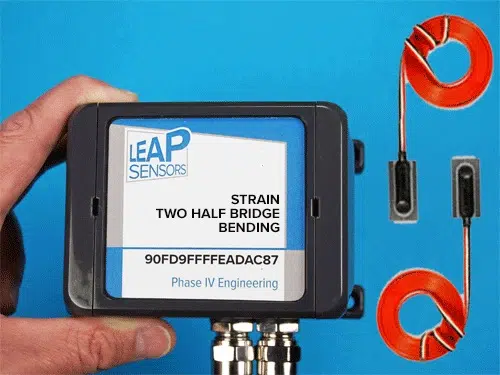 wireless bending strain sensor