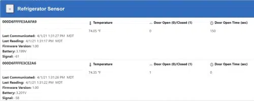 refrigerator wireless sensor