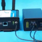 battery backup end view