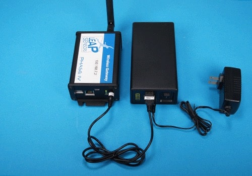 wireless sensor gateway battery backup