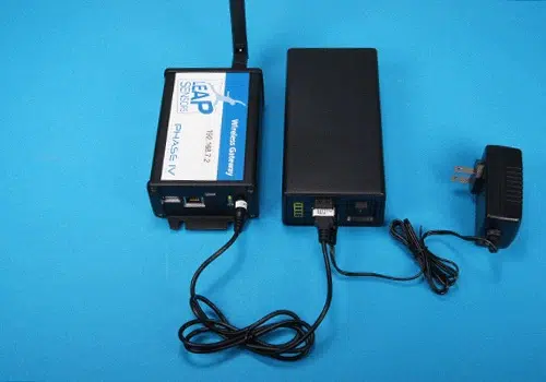 wireless sensor gateway battery backup