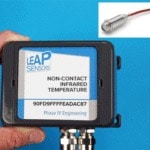 wireless IR temperature sensor noncontact