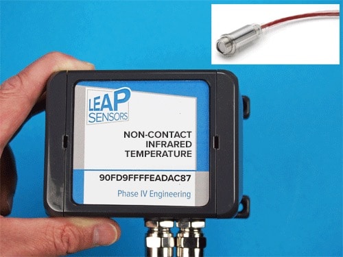 contact-less infrared template sensor