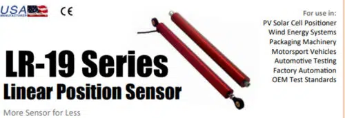 LR-19 wireless linear position sensor