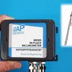 wireless inclinometer in place mems
