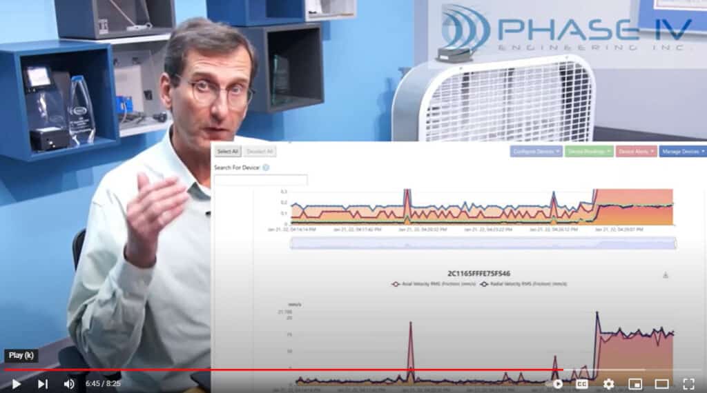 wireless motor monitor video demonstration