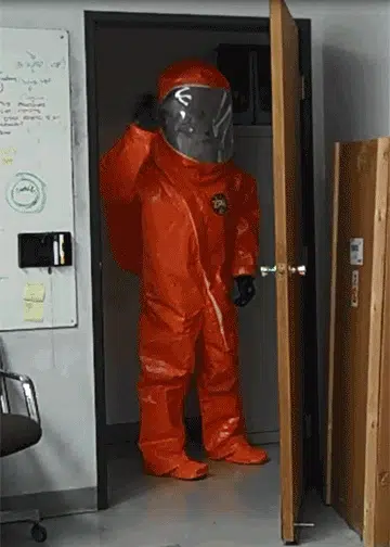 haz mat suit