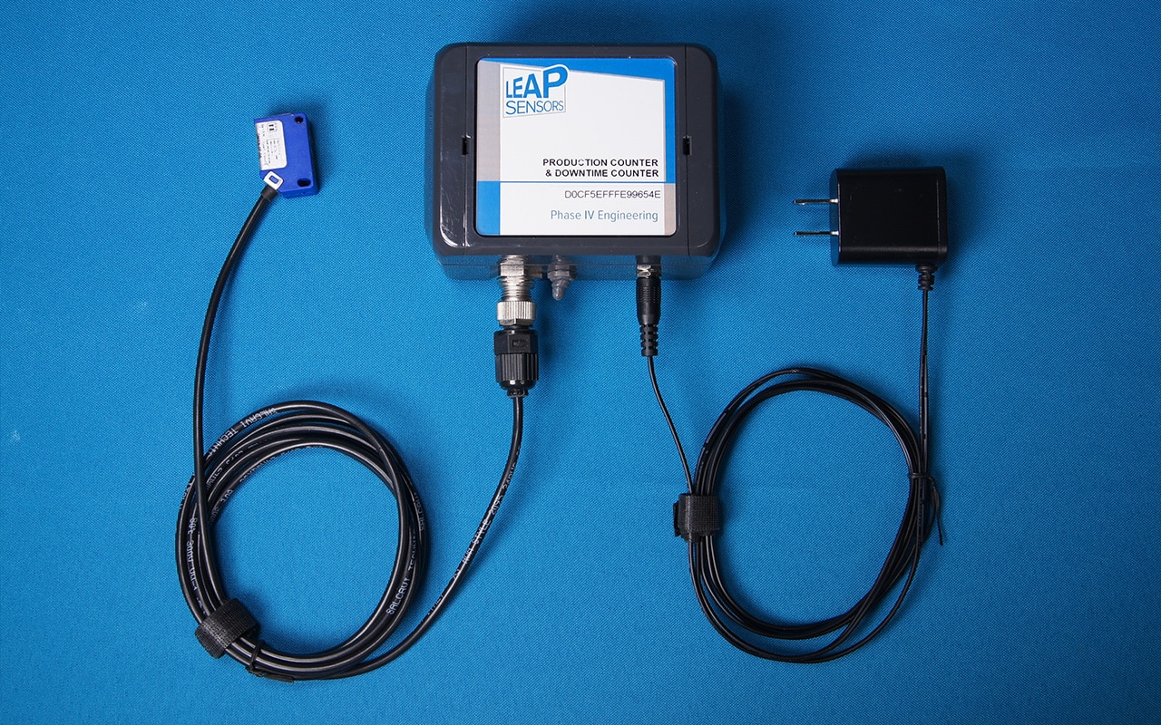 Industrial Grade Production Count Sensor with Manufacturing Downtime ...