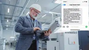 Engineer recieving a