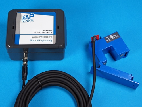 wireless sensor machine activity and downtime and machine utilization