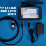 direct to cellular wireless pressure sensor with external power source