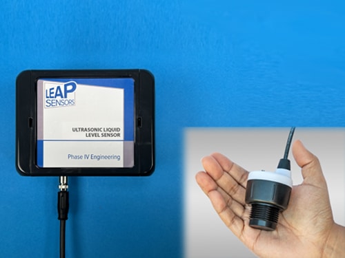 wireless ultrasonic liquid level sensor
